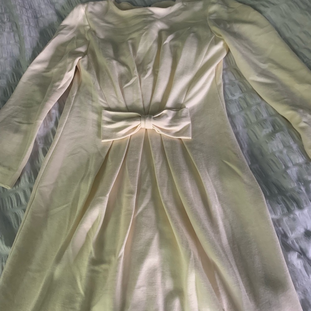 MILLY SIZE SMALL CREAM DRESS